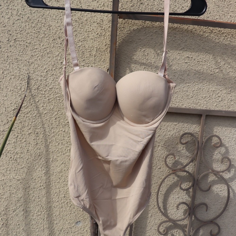 Nude Bodysuit for backless dress